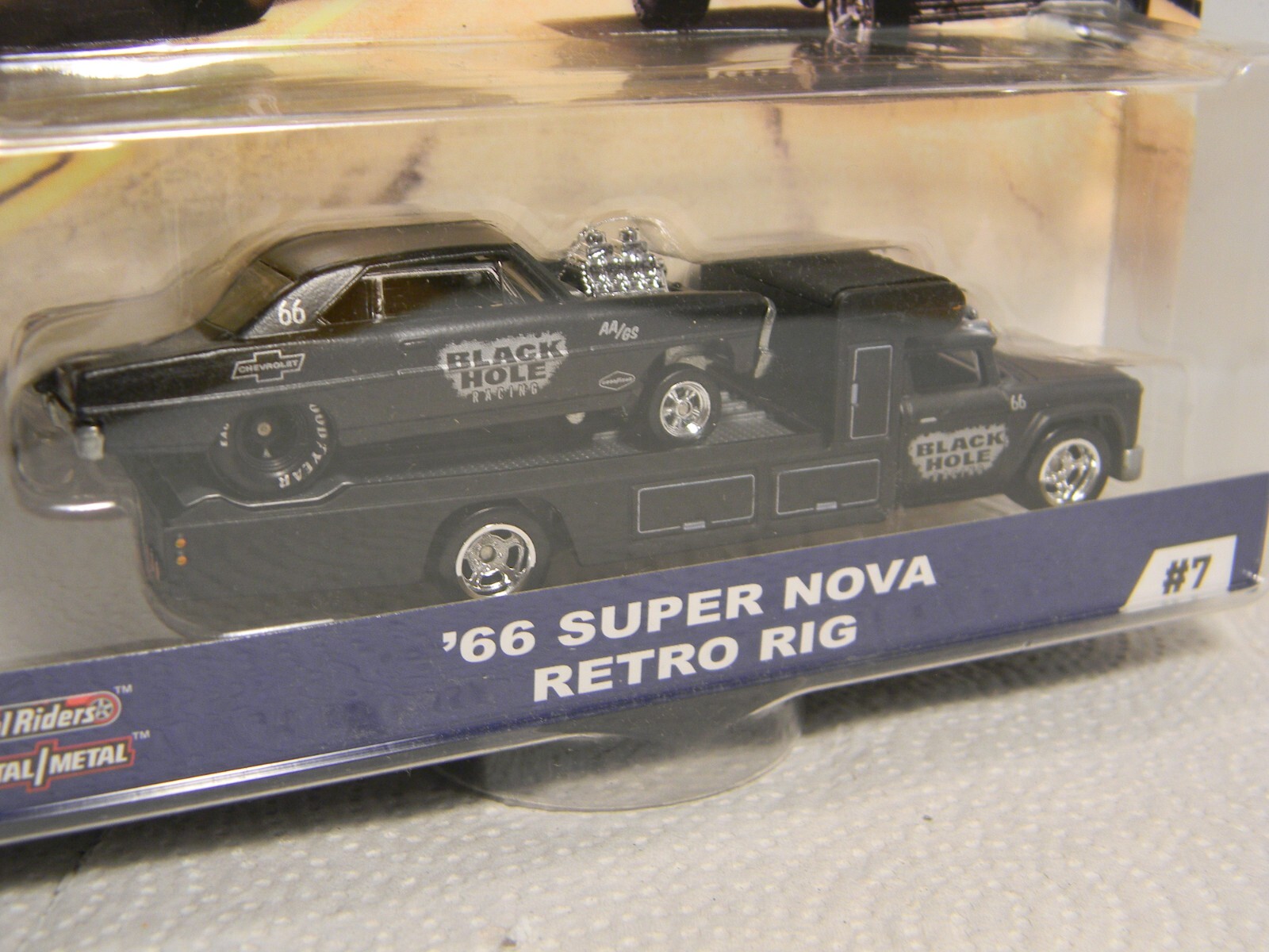 2018 Hot Wheels Car Culture Team Transport #7, ” ’66 Super Nova & Retro Rig”