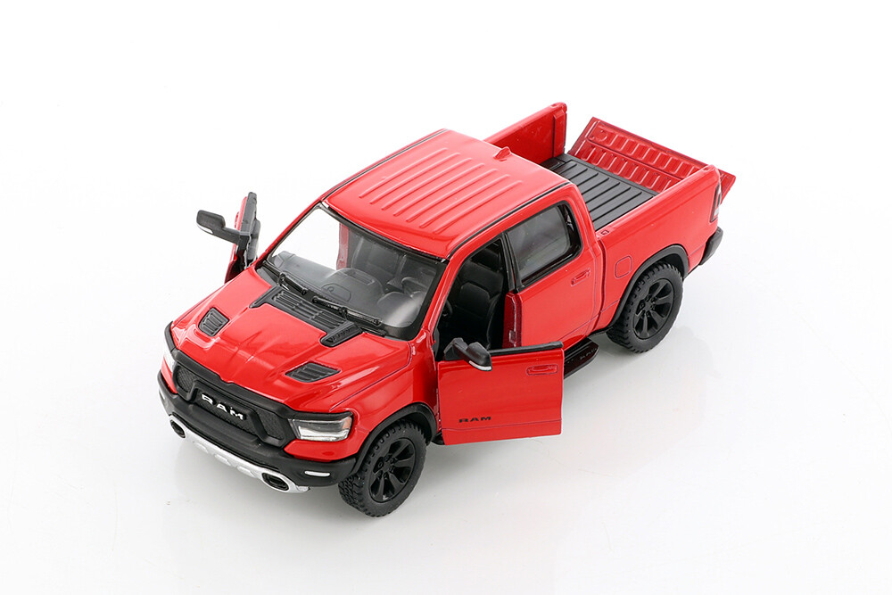 5″ Die-cast: RED 2019 RAM 1500 Pickup Truck 1/46 Scale Diecast Model car