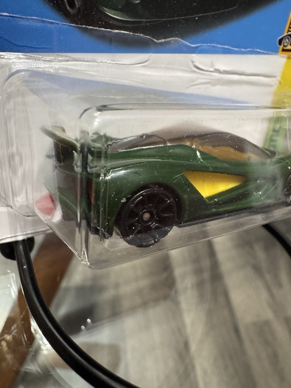 Hot Wheels Lotus Evija 1:64 Green Yellow Black Matte Diecast Car HW Exotics 2022
