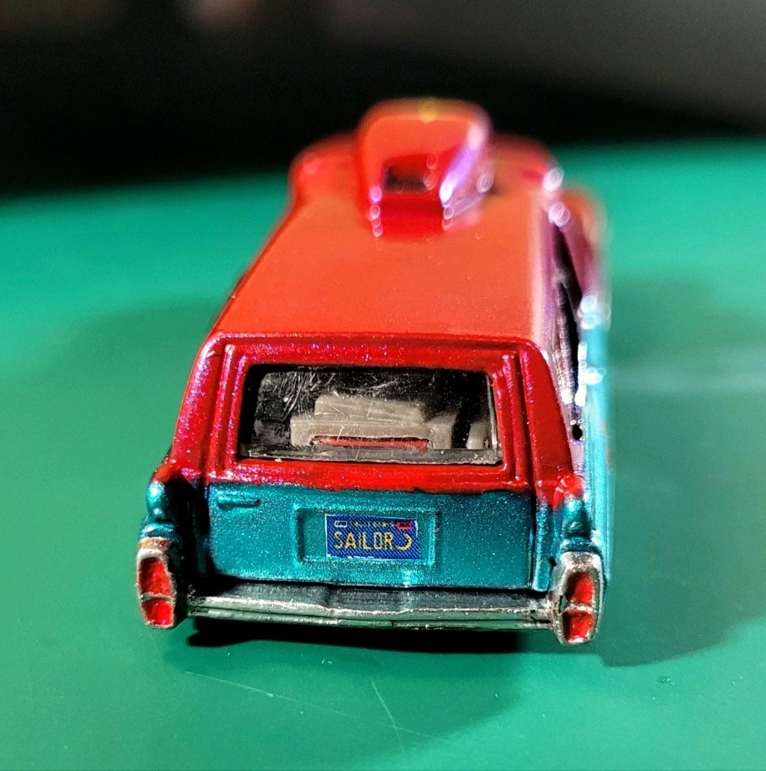Hot Wheels Rat Rod Hearse Custom Super Cadillac Hearse / Mid Mill Hot Rod 1:64