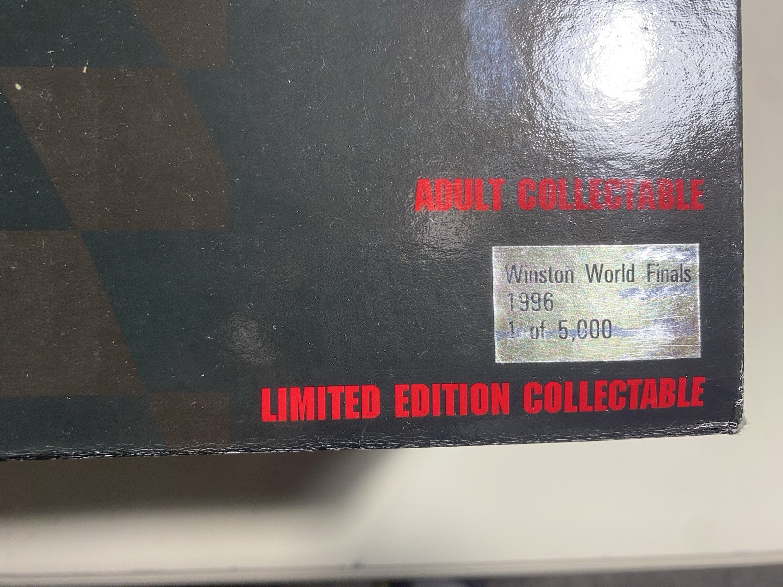 Action Top Fuel Dragster Winston World Finals 1996 1:24 Diacast Model Boxed