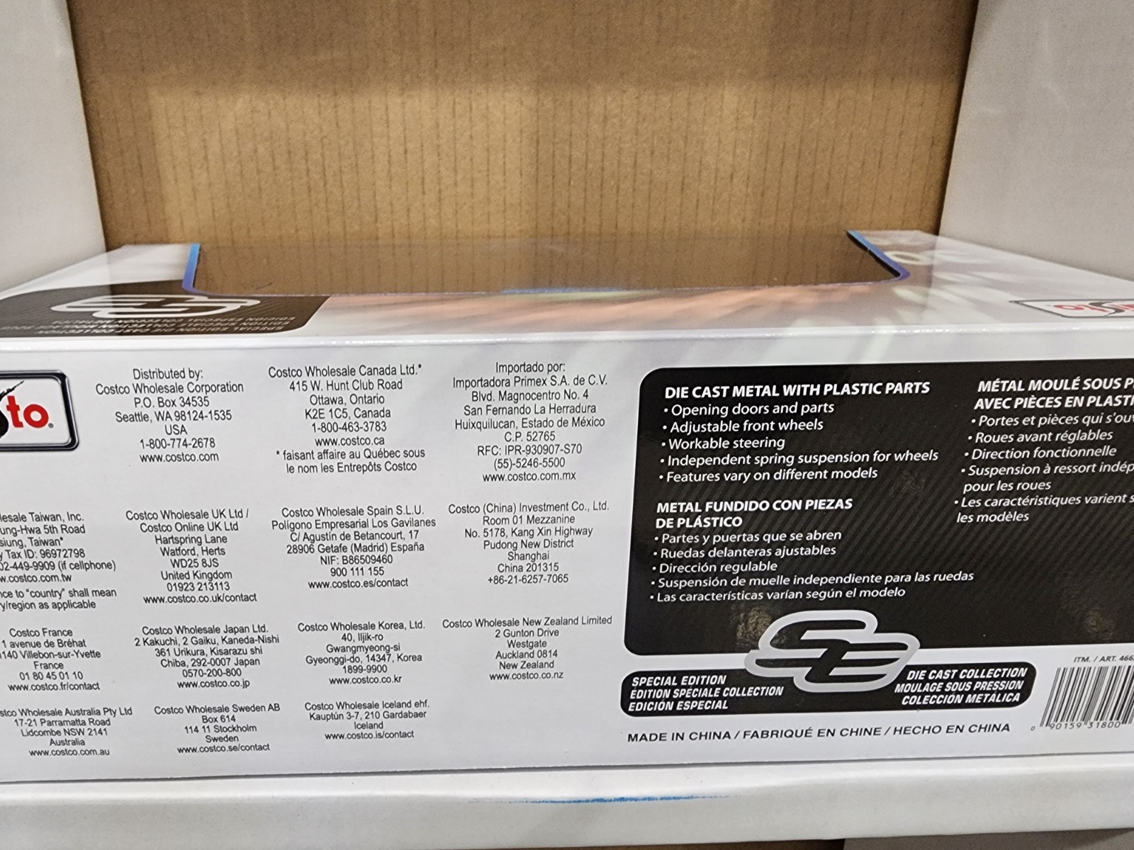 1974 Chevrolet C10 Cheyenne Super Square body Truck Blue Black Maisto 1:18