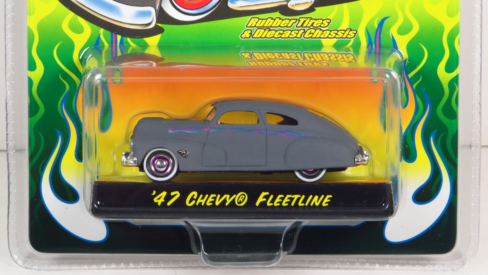 Jada Road Rats 1947 Chevy Fleetline Primer Gray Rat Rod 47 Chevrolet Car 1:64