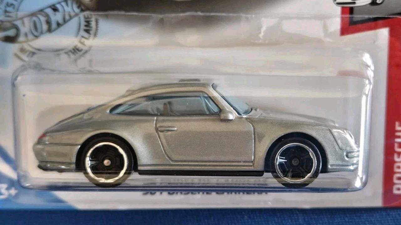 Hot Wheels ’96 Porsche Carrera Porsche Kroger Fry’s Exclusive 72/250 Silver