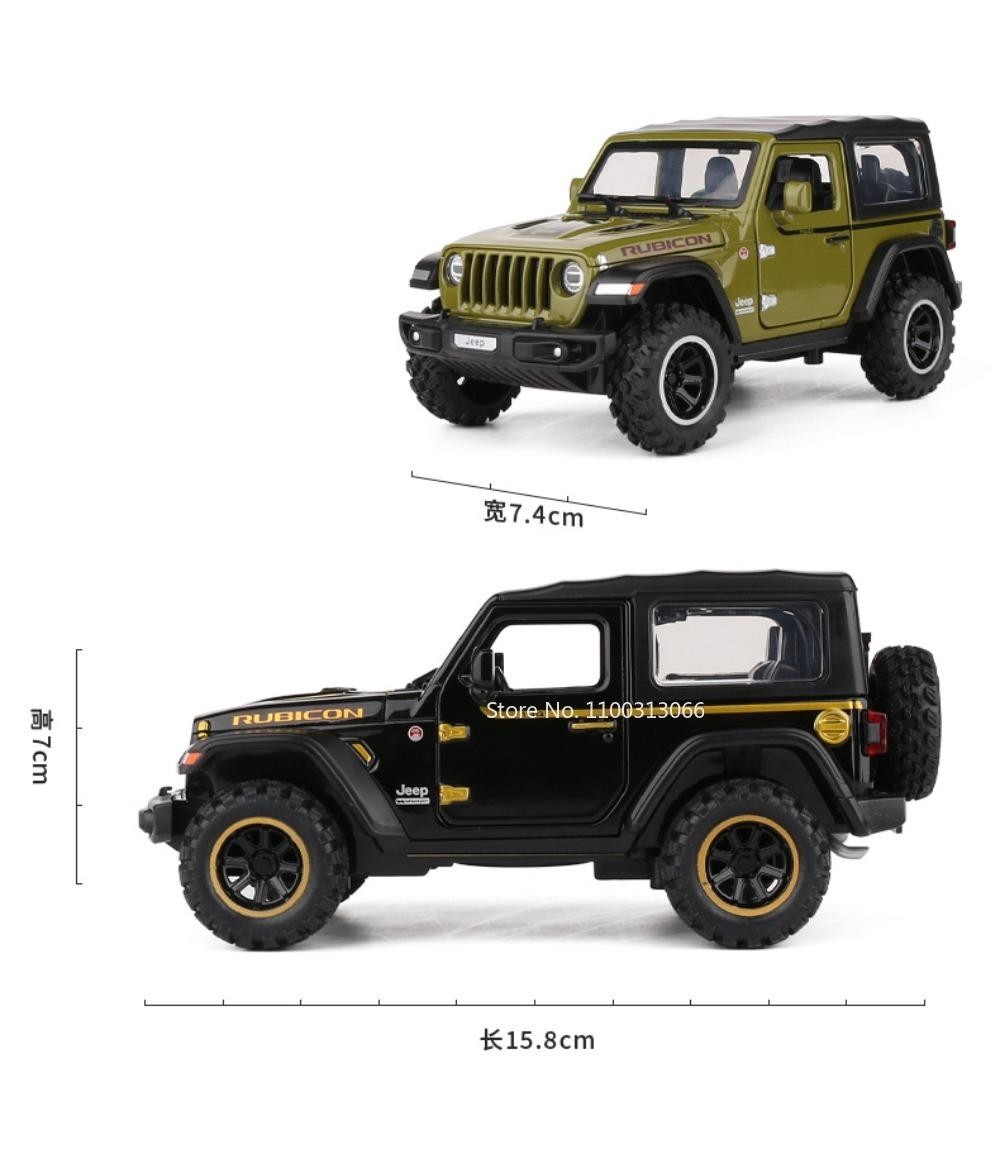 1:32 Alloy Diecast Off Road Vehicle Model 1941 Style Sound Light Toy Car Gift