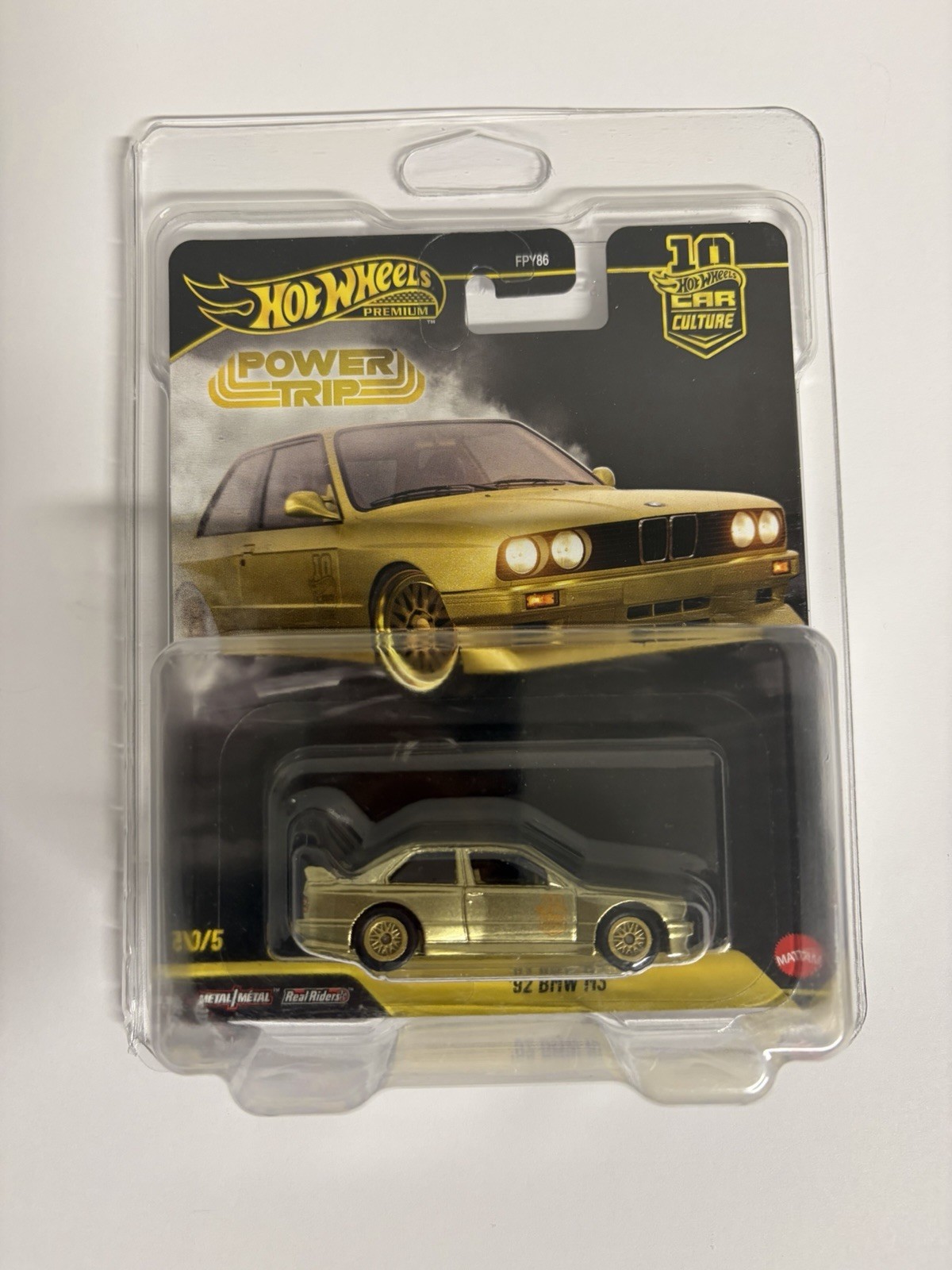 2026 Hot Wheels Premium Car Culture Power Trip Set of 6 with 0/5 Gold BMW Chase