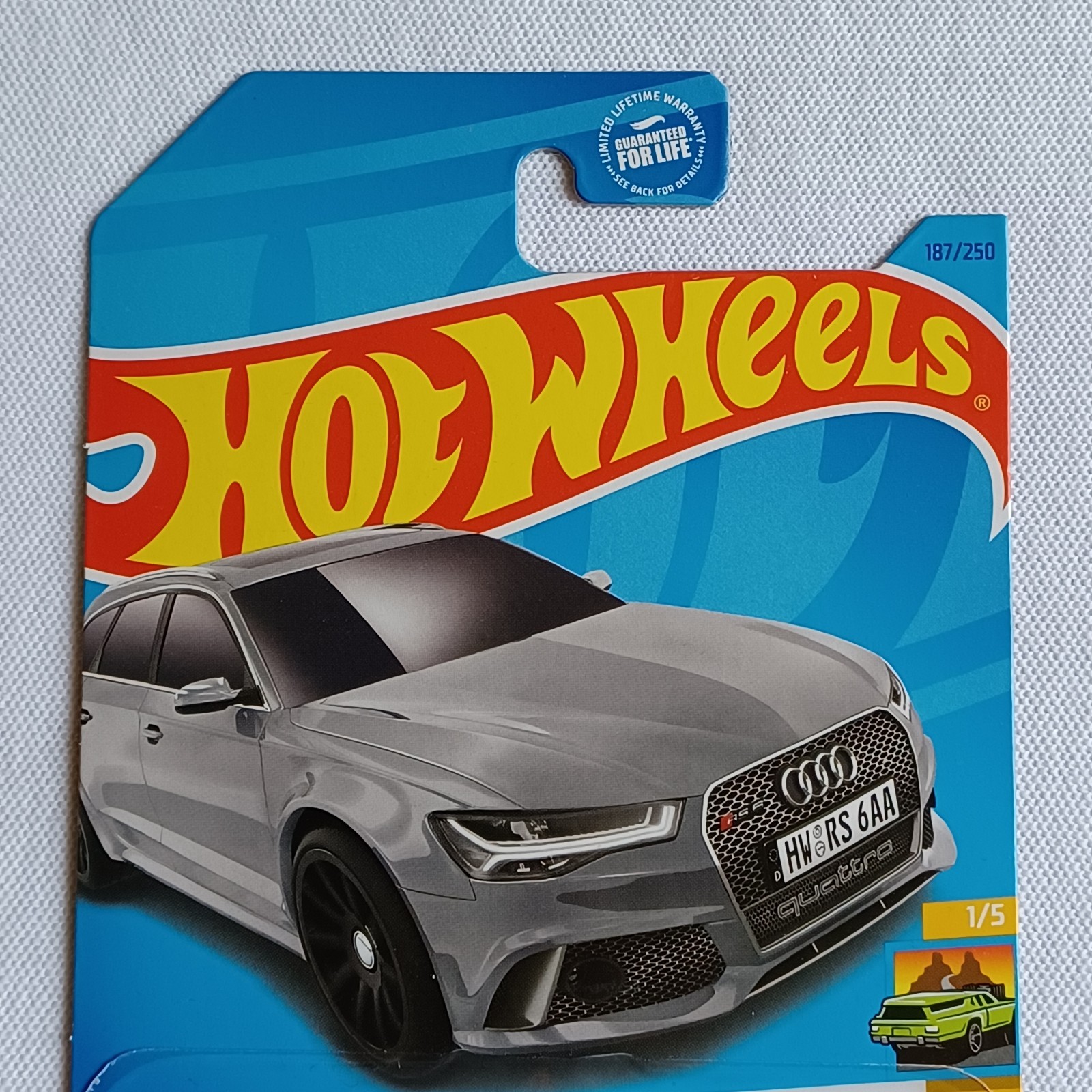 2023 HOT WHEELS *HW WAGONS* *KROGER EXCLUSIVE* *’17 AUDI RS 6 AVANT GRAY* RARE