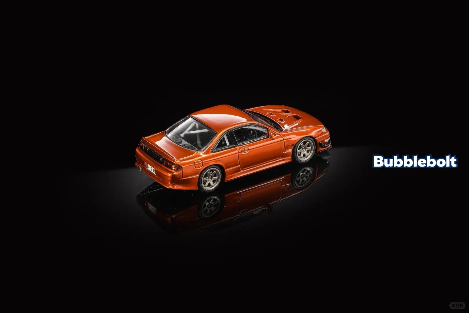 Mortal Model 1:64 Nissan Silvia S14 240SX Orange TMCS Event Special Model