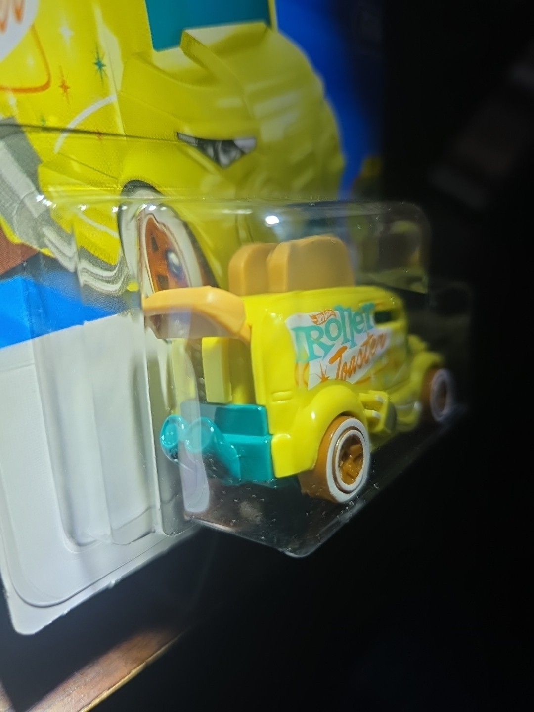 🔥 Hot Wheels “Roller Toaster” Experimotors #3/5 JJJ10-N9COB Yellow 🔥 Fast Ship