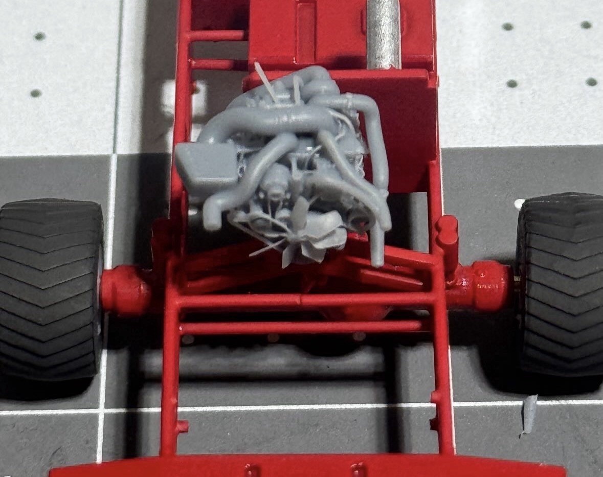 1/64 diecast Resin Duramax engine for custom builds