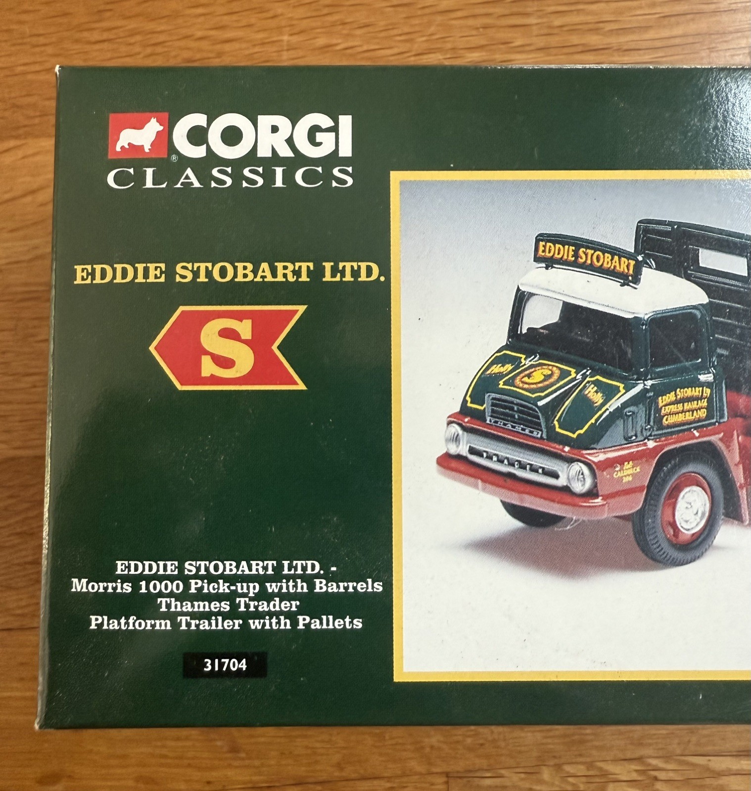 Corgi Classics Eddie Stobart Ltd Morris 1000 Thames Trader Platform Trailer New