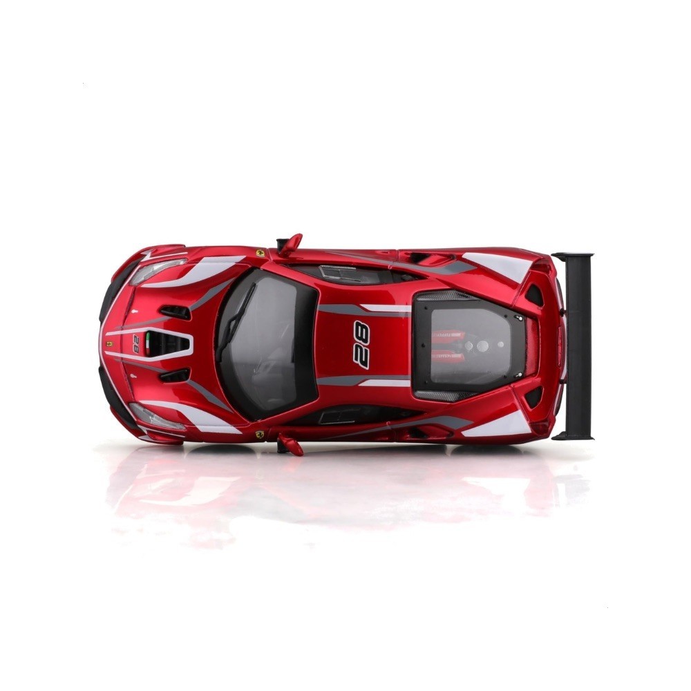 BBURAGO 2020 FERRARI 488 challenge EVO #28 FERRARI RACING 1:43 SCALE