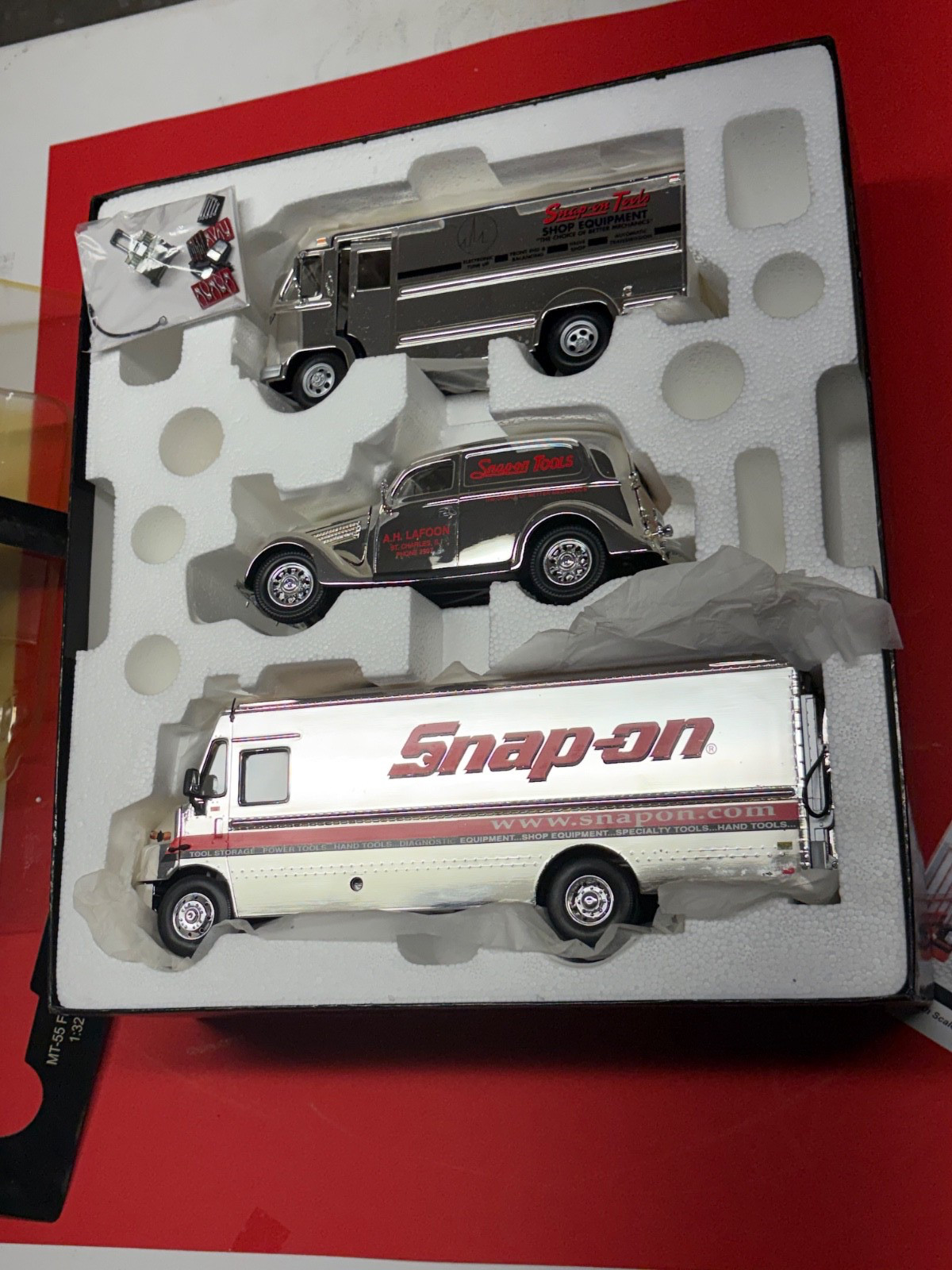 Snap On 3 piece Chrome Collectible Series MT55