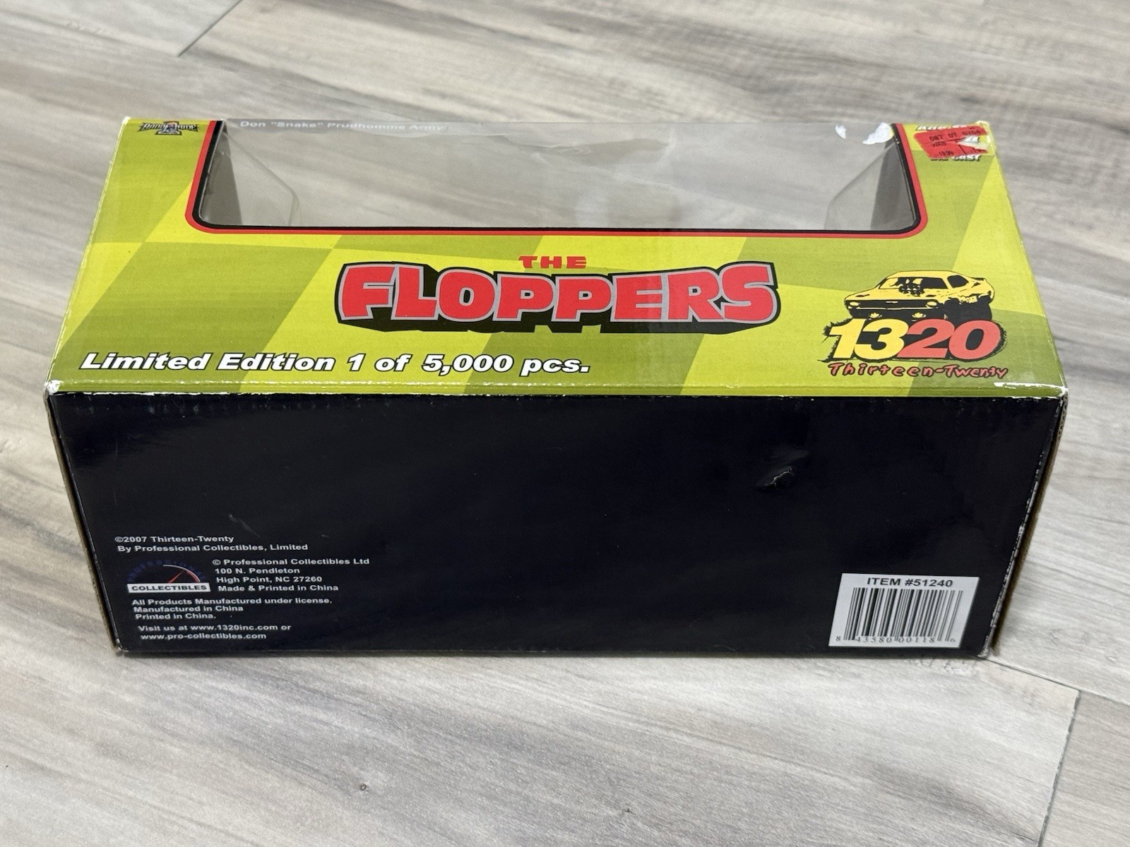 1320 The Floppers Don “The Snake” Prudhomme The Army Model Kit Item No 51240