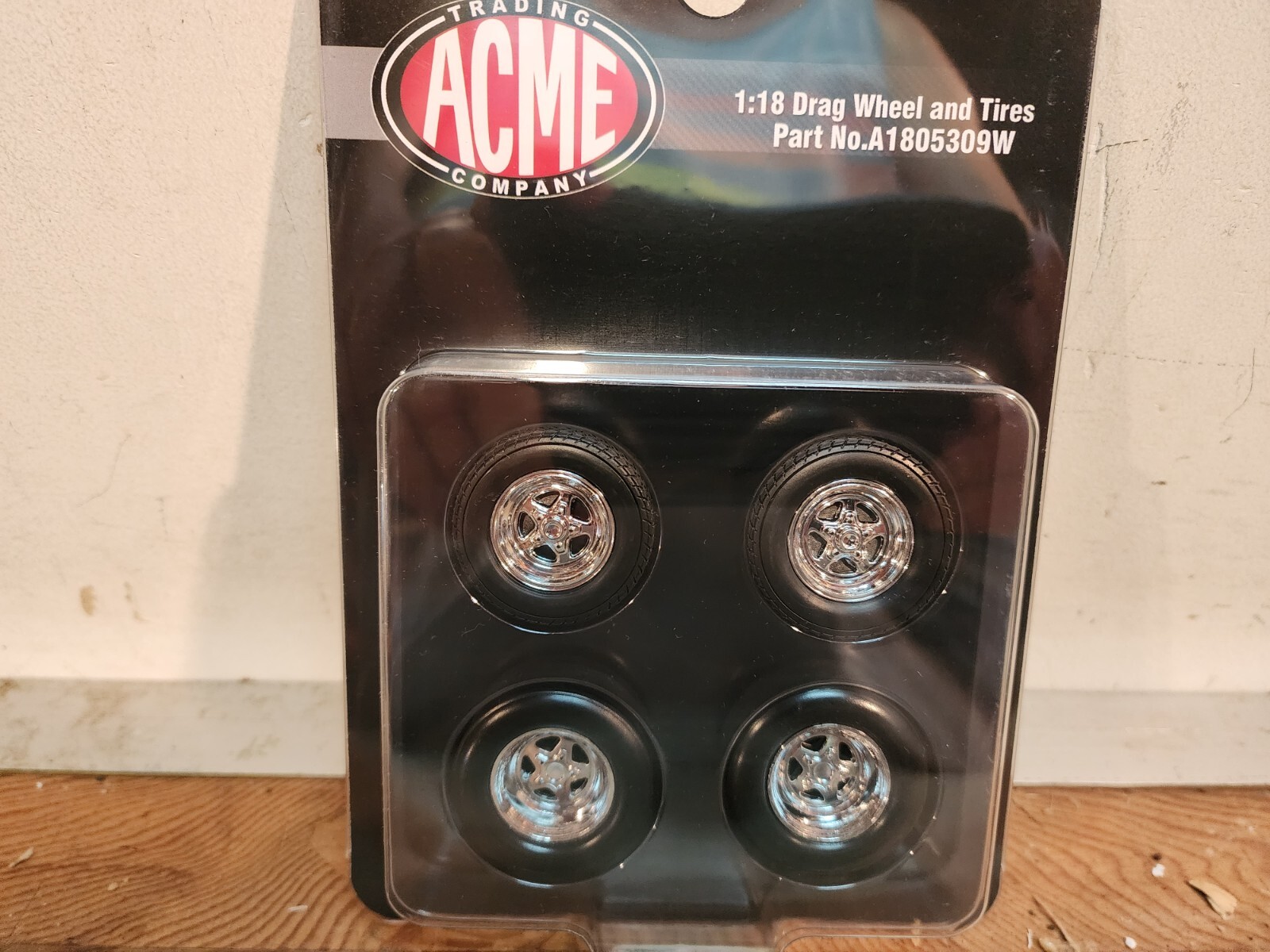 1:18 ACME DRAG OUTLAWS 5 STAR DRAG WHEEL AND TIRE SET -A1805309W – Great pricing