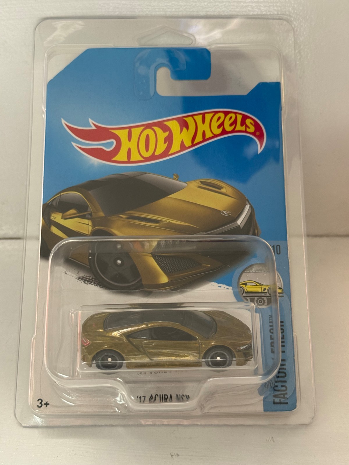 2016 HOT WHEELS SUPER TREASURE HUNT 7/10 FACTORY FRESH ’17 ACURA NSX 1:64