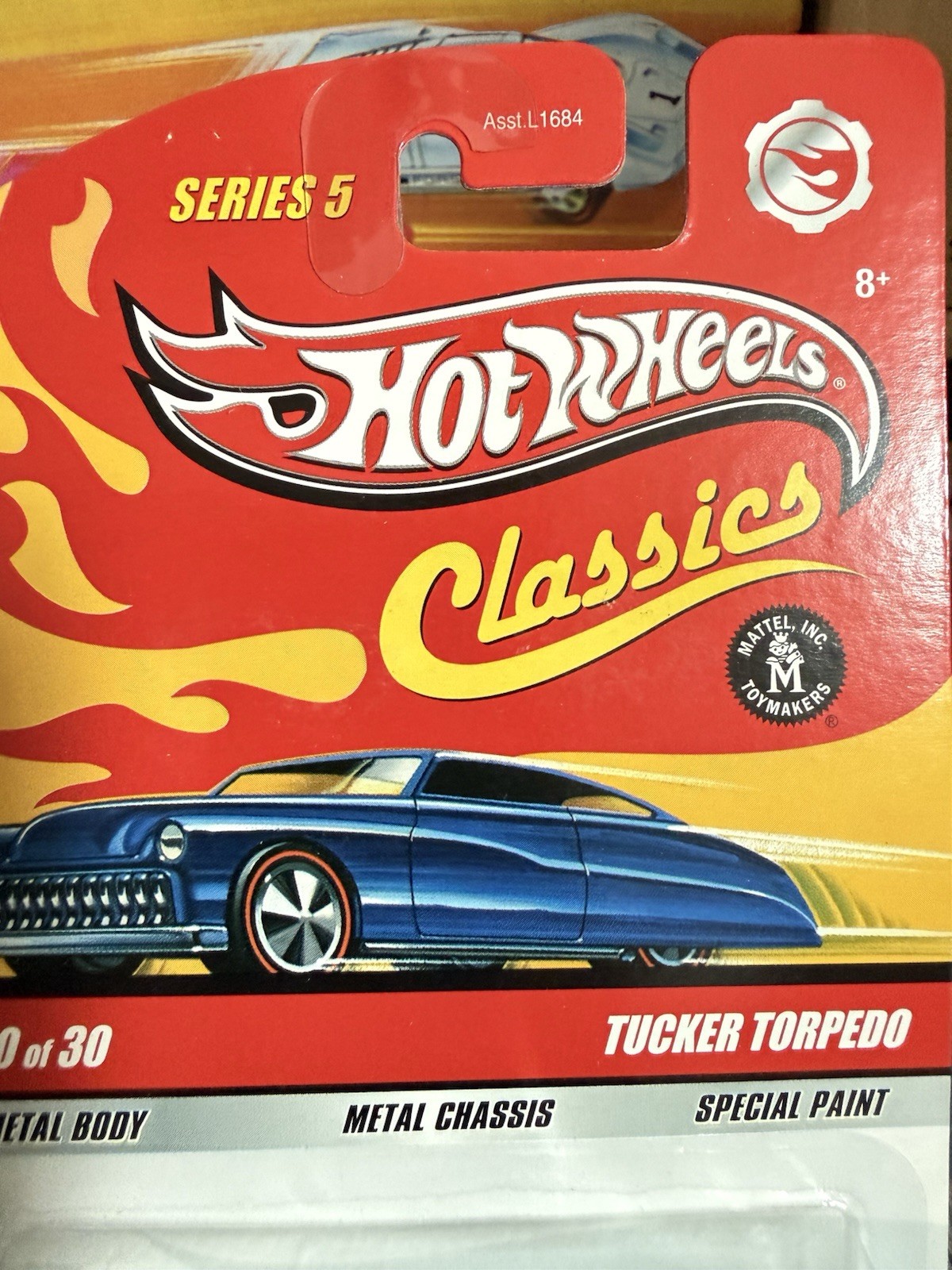 Hot Wheels Classics Series 5 – Tucker Torpedo in Light Blue