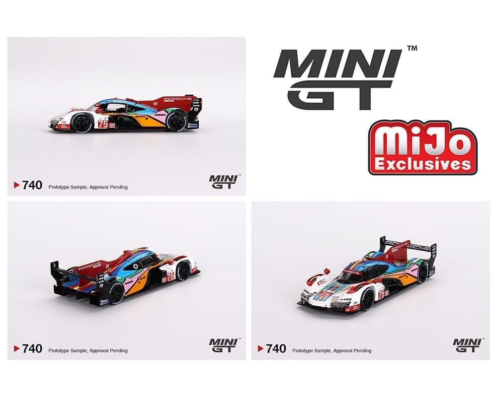 MINI GT #740 – PORSCHE 963 #75 PORSCHE PENSKE MOTORSPORT – 2023 24 HRS LE MANS