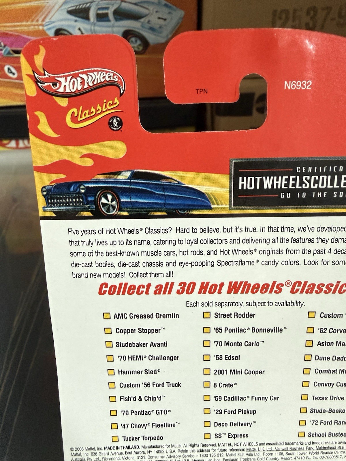 Hot Wheels Classics Series 5 – Tucker Torpedo in Light Blue