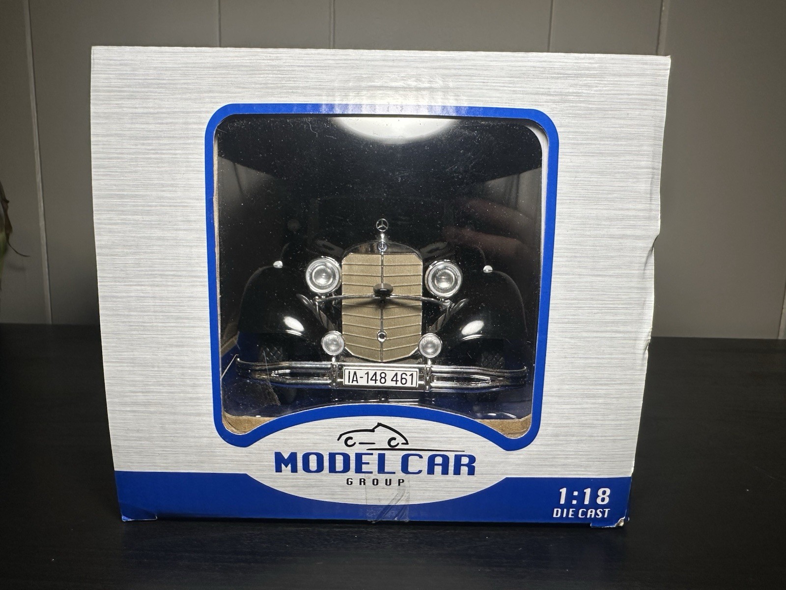 RARE MCG 1:18 Mercedes-Benz 770 (W150) Cabriolet open 1938 – Black 18207