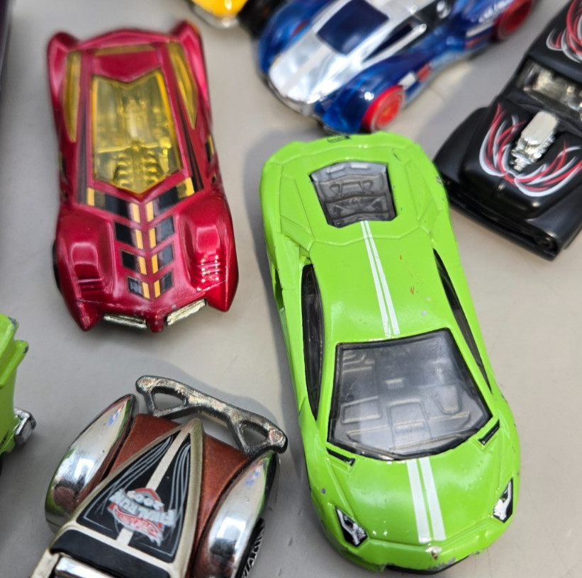 Hot Wheels Lot of 13 Cars Batman, Camaro, Homer, and Various