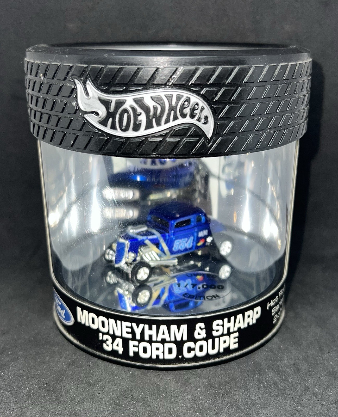 Hot Wheels Oil Can Hot Rod Mooneyham & Sharp ’34 Ford Coupe LTD Ed. 1/7,000 A6