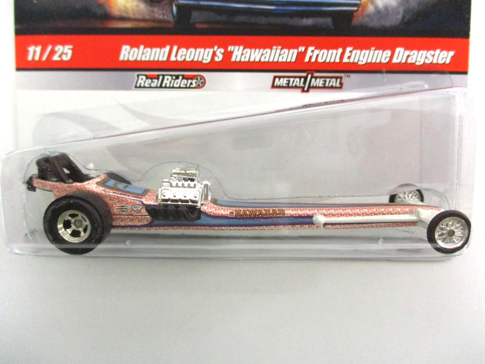 HOT WHEELS – DRAG STRIP DEMONS -ROLAND LEONG HAWAIIAN FRONT ENGINE DRAGSTER