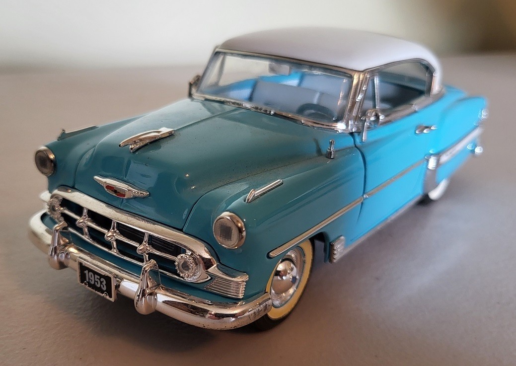 JADA 1953 CHEVROLET BEL AIR HARDTOP 1/24 SCALE DIECAST MODEL CAR