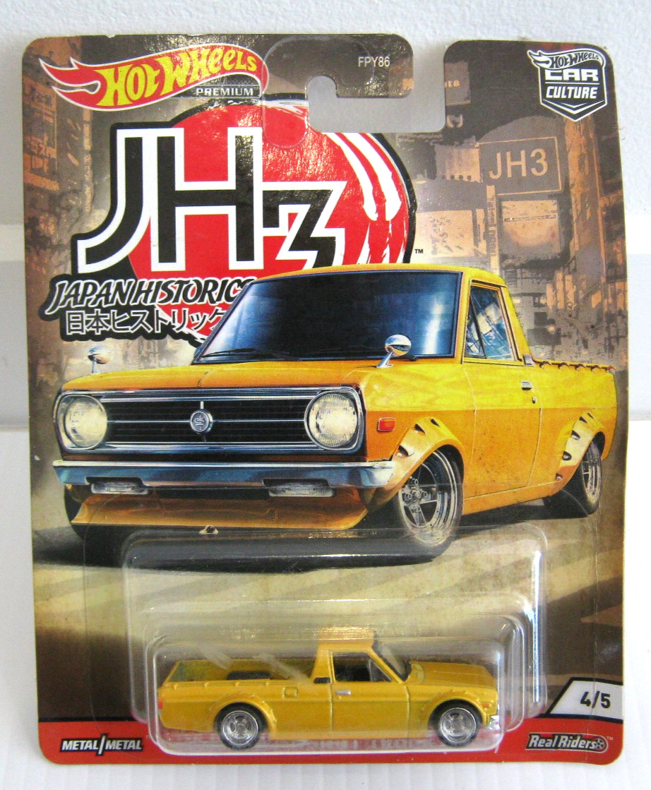 Hot Wheels Premium – Japan Historics 3 – ’75 Datsun Sunny Truck (B120) – 2019