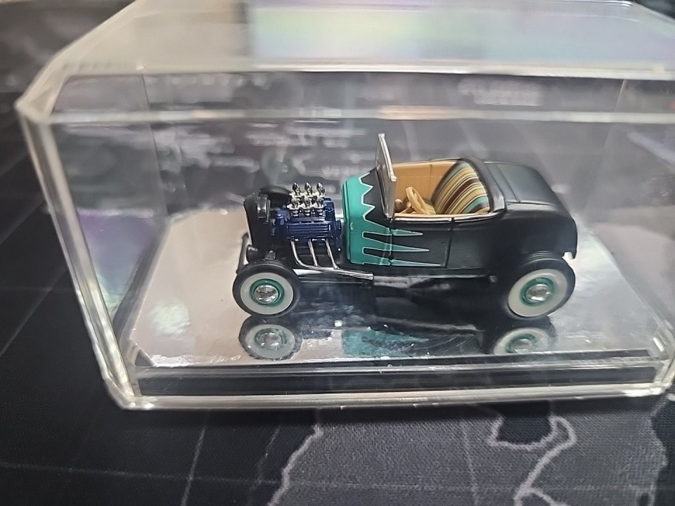 Old S’Cool 1929 Ford Model A Flathead V8 Roadster Hot Rod Scale 1:64 Ltd. Edit.