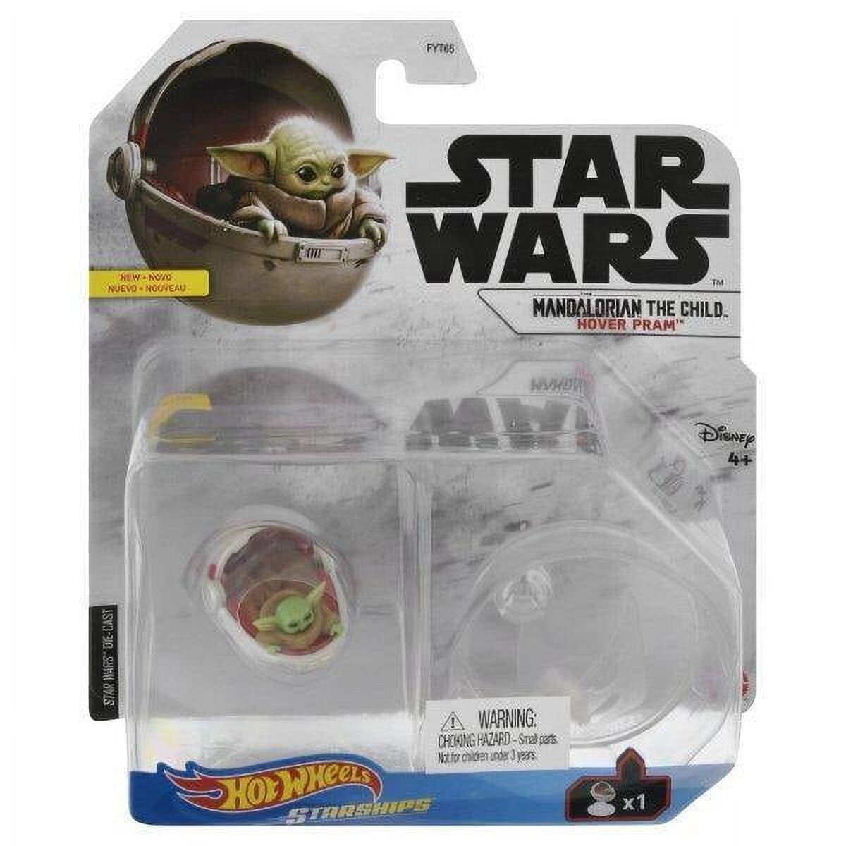 Hot Wheels Starships Star Wars Mandalorian The Child Hover Pram Brand New