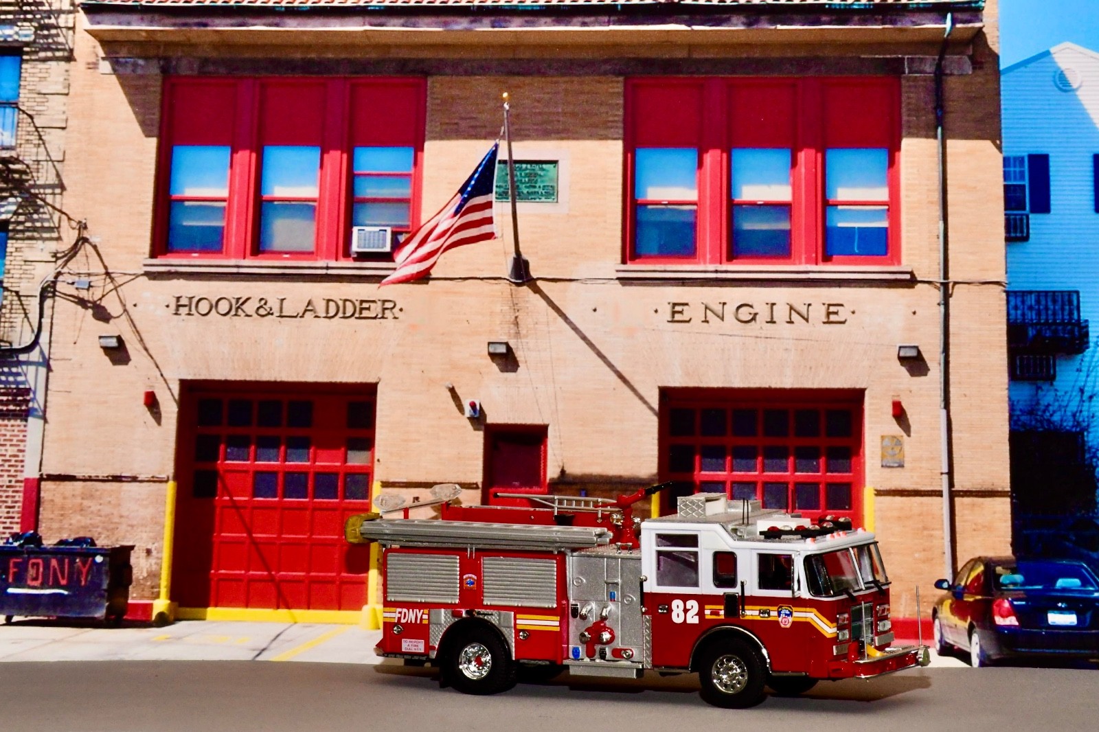 Code 3 FDNY KME / Pierce Engine 82 ***Custom Built***