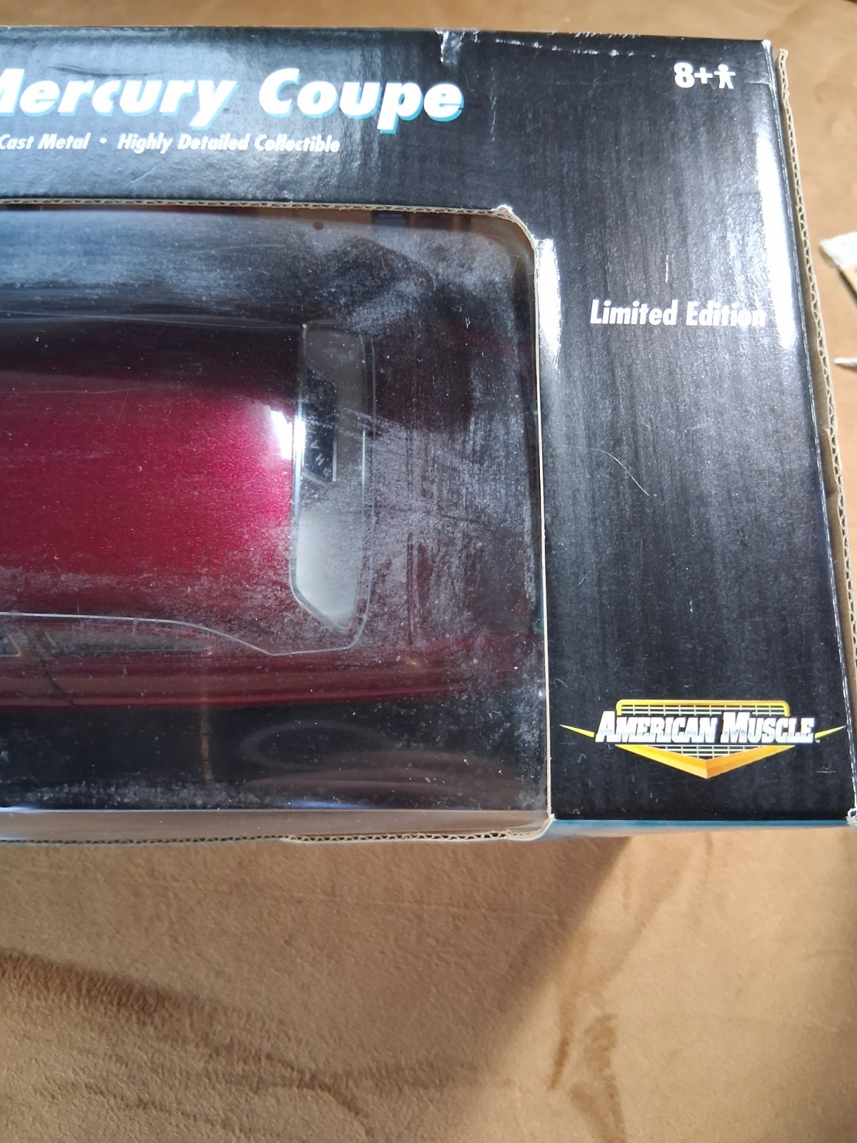 American Muscle 1951 Mercury Coupe American Graffiti 1:18 Diecast Car NIB