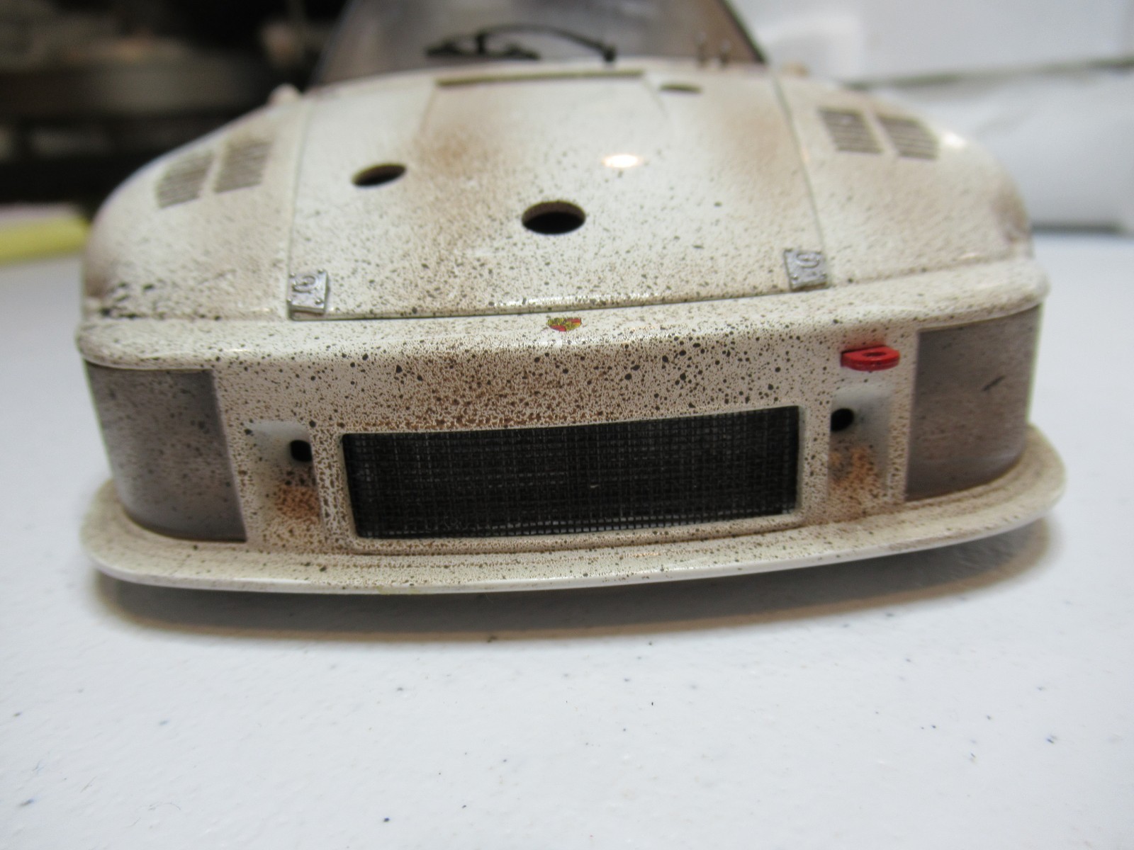 1976 Porsche 935 White Works Prototype Ultra Rare Finish Line Plus FLP Exoto
