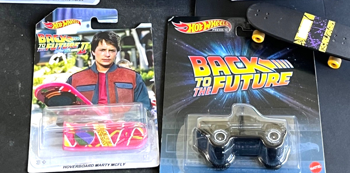 BACK TO THE FUTURE MARTY MC FLY HOVERBOARD package deal doc transmitter miniatur