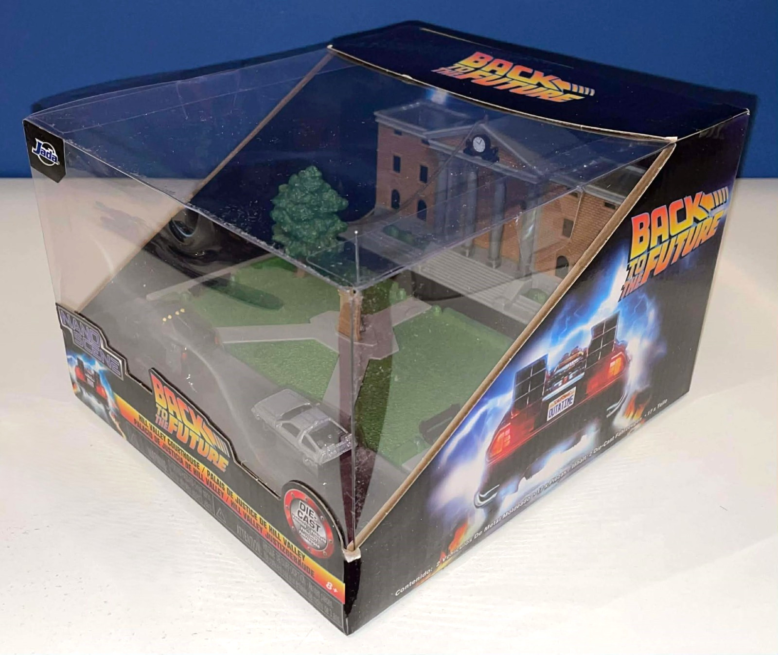 Jada Hollywood Rides Nano Scene BACK TO THE FUTURE Hill Valley Courthouse MIB