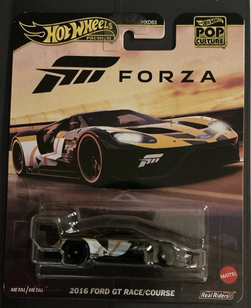 FORZA Pop Culture Hot Wheels Forza 2016 Ford GT Forza Race/Course