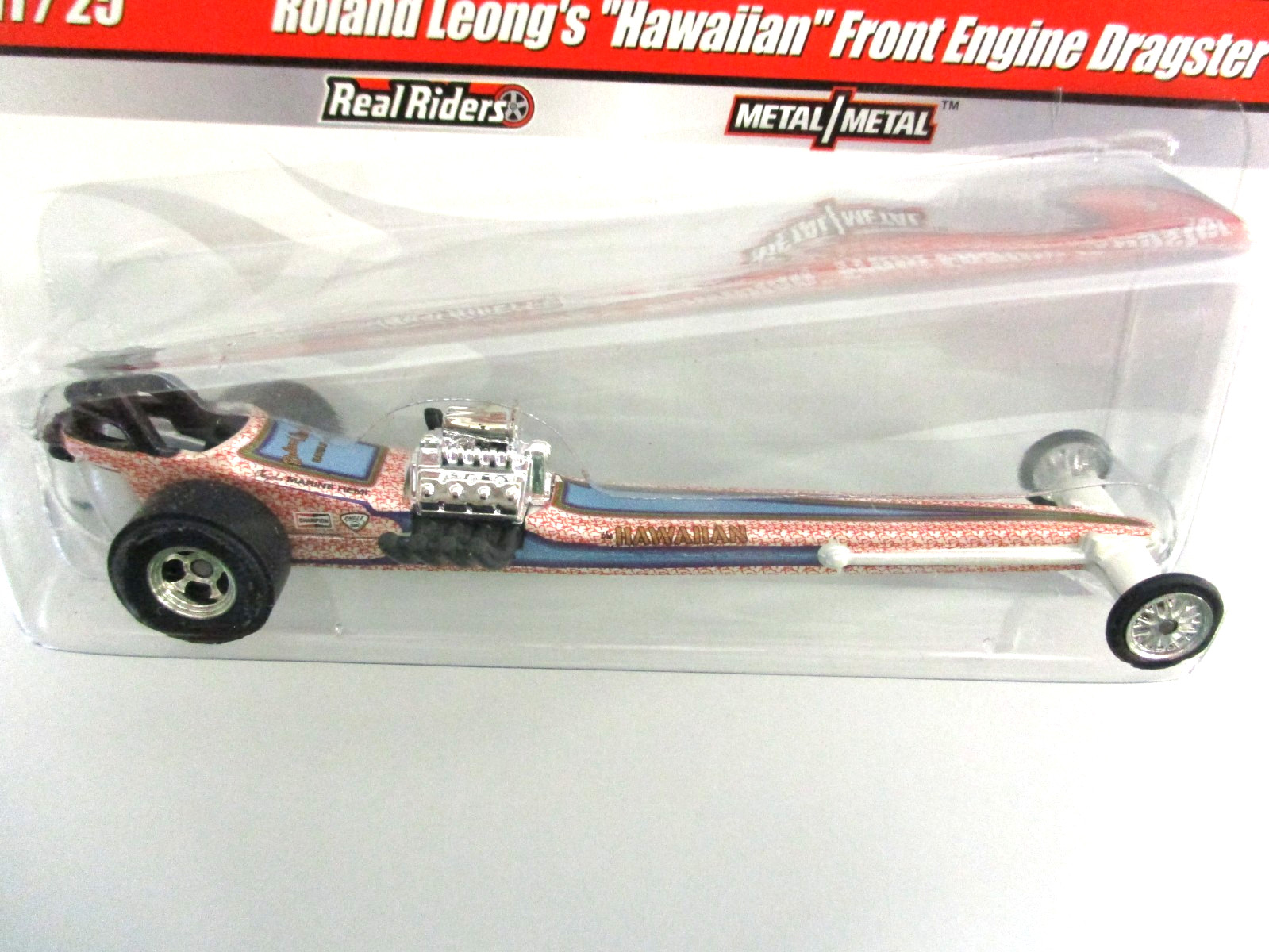 HOT WHEELS – DRAG STRIP DEMONS -ROLAND LEONG HAWAIIAN FRONT ENGINE DRAGSTER