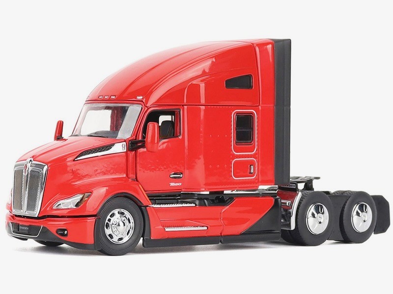 Diecast Masters 71132 Kenworth T680 Next-Gen 76in-High-Roof Sleeper-Cab Red 1/50