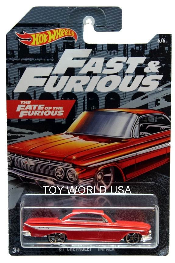 2019 Hot Wheels Fast & Furious #6 ’61 Chevrolet Impala