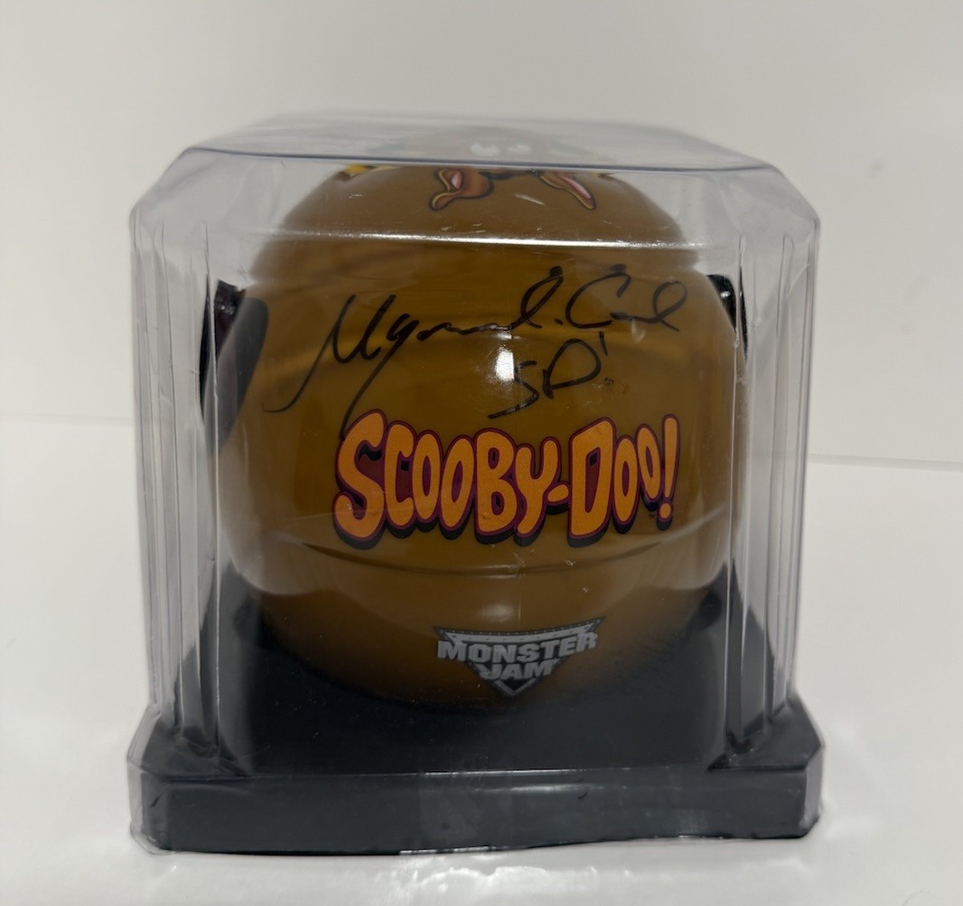 Scooby Doo Monster Jam Series 1 Mini Helmet 1:2 Scale. RARE! Read