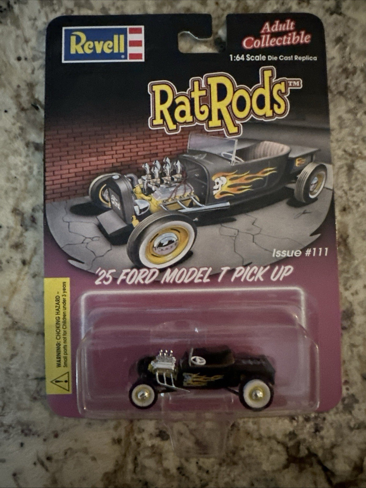 Revell 1925 Ford Model T Pick Up black Rat Rods Issue #111 1:64 READ DESCRIPTION