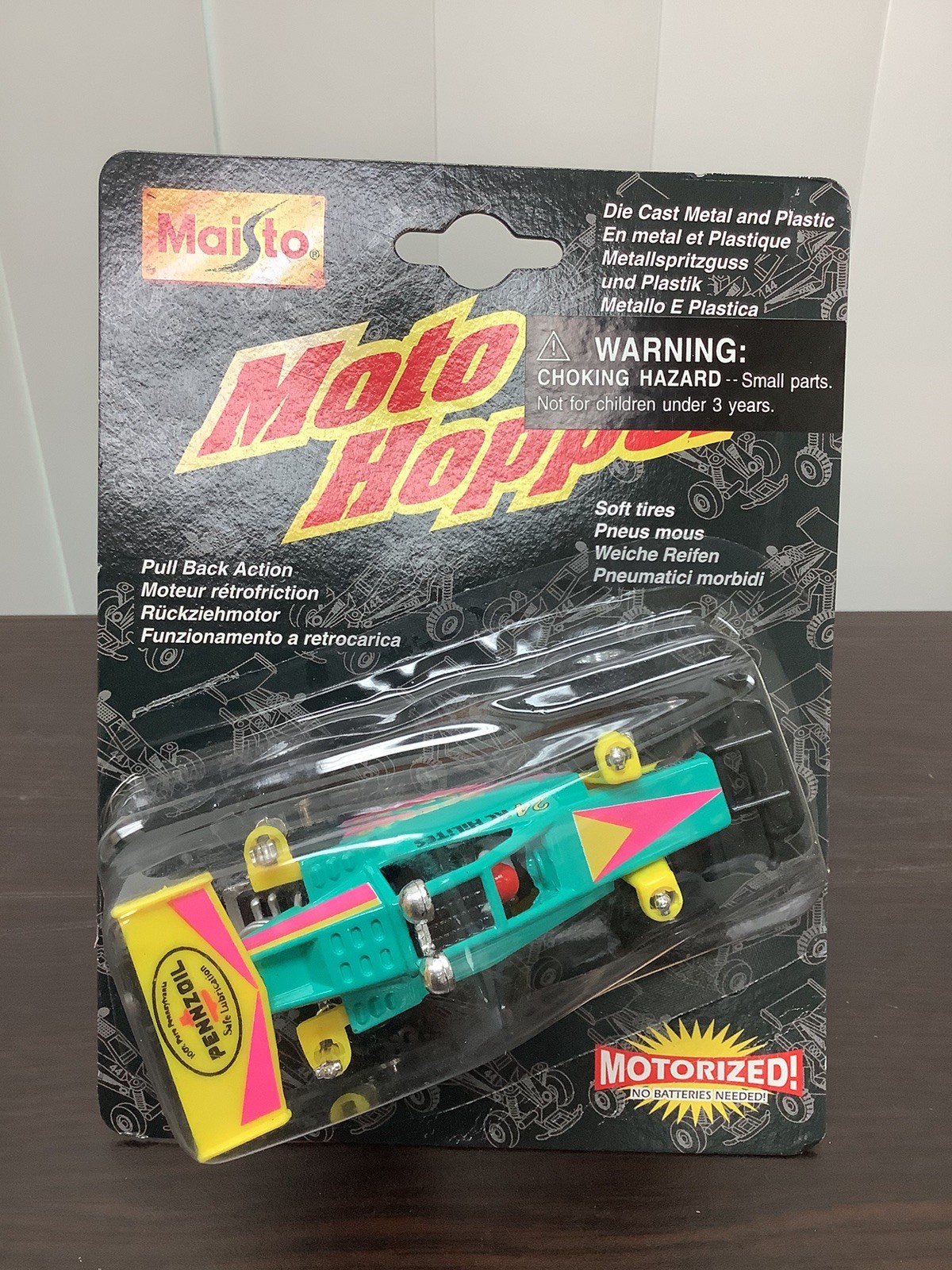 LOT of 6 Maisto Moto Hopper 25027 Complete Set Motorized pullback action NIP