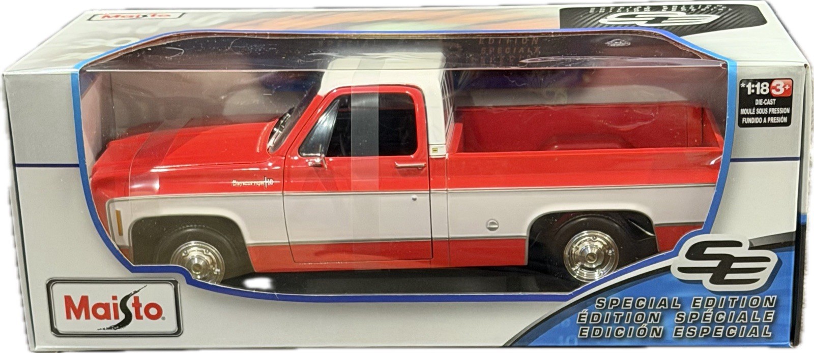 NEW MAISTO 1:18 SCALE DIE-CAST SPECIAL EDITION 1979 FORD F150 PICKUP TRUCK BLUE