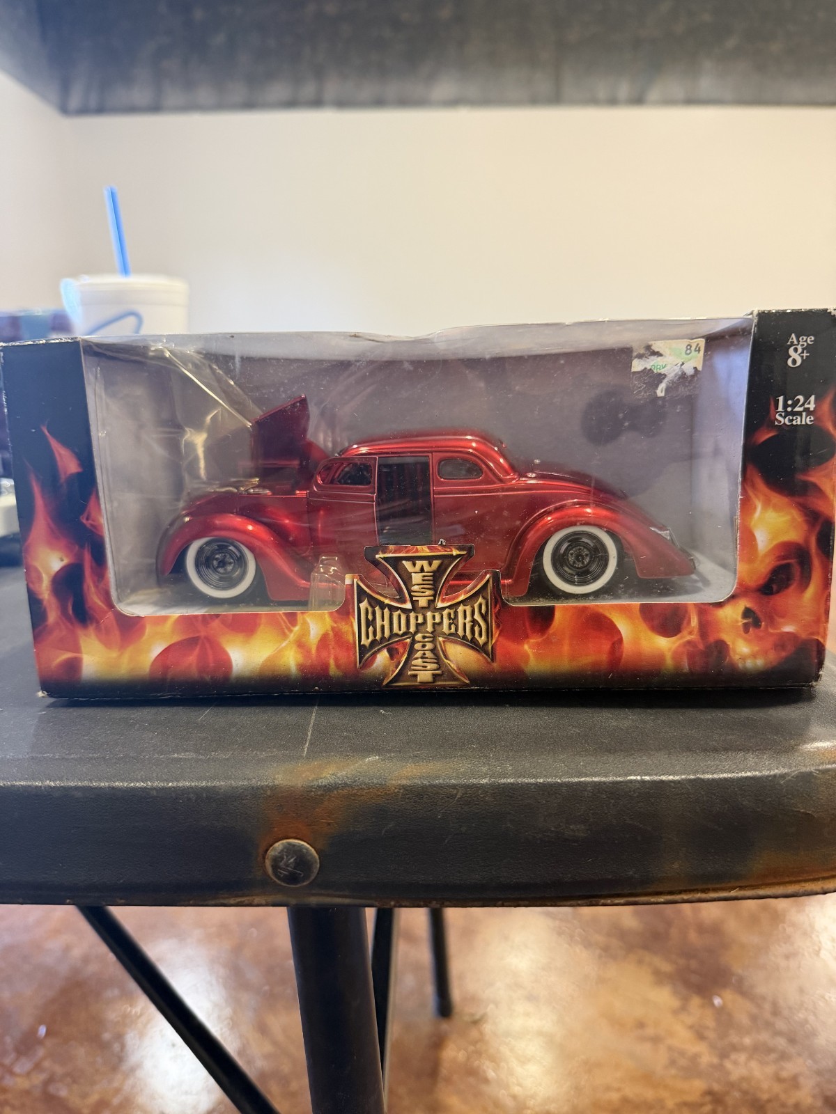 West Coast Choppers 1/24 Metalic Red Ford Coupe