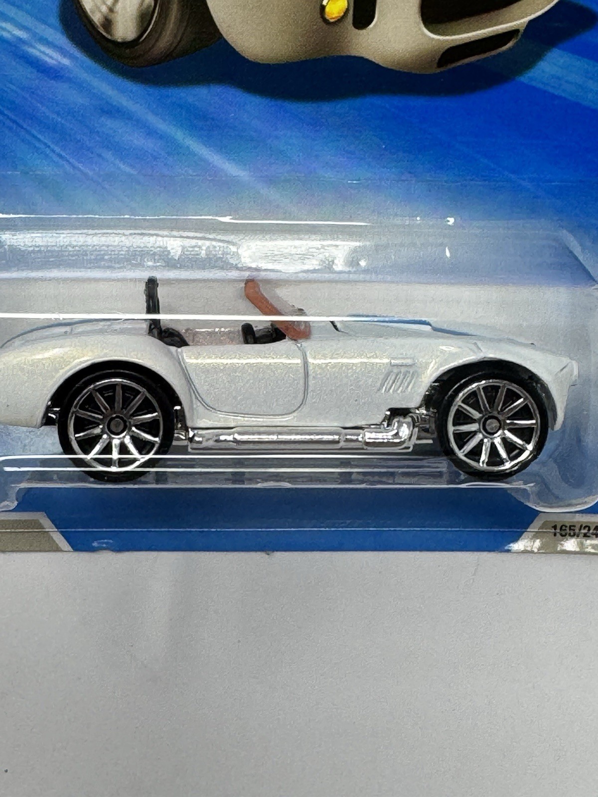 Hot Wheels 2010 Hot Auction White Shelby Cobra 427 S/C #165 A6