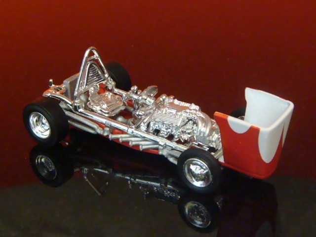 So Cal Speed Shop 1932 Ford Vicky Flathead V8 Open-Body Dragster 1/64 Scale LE T