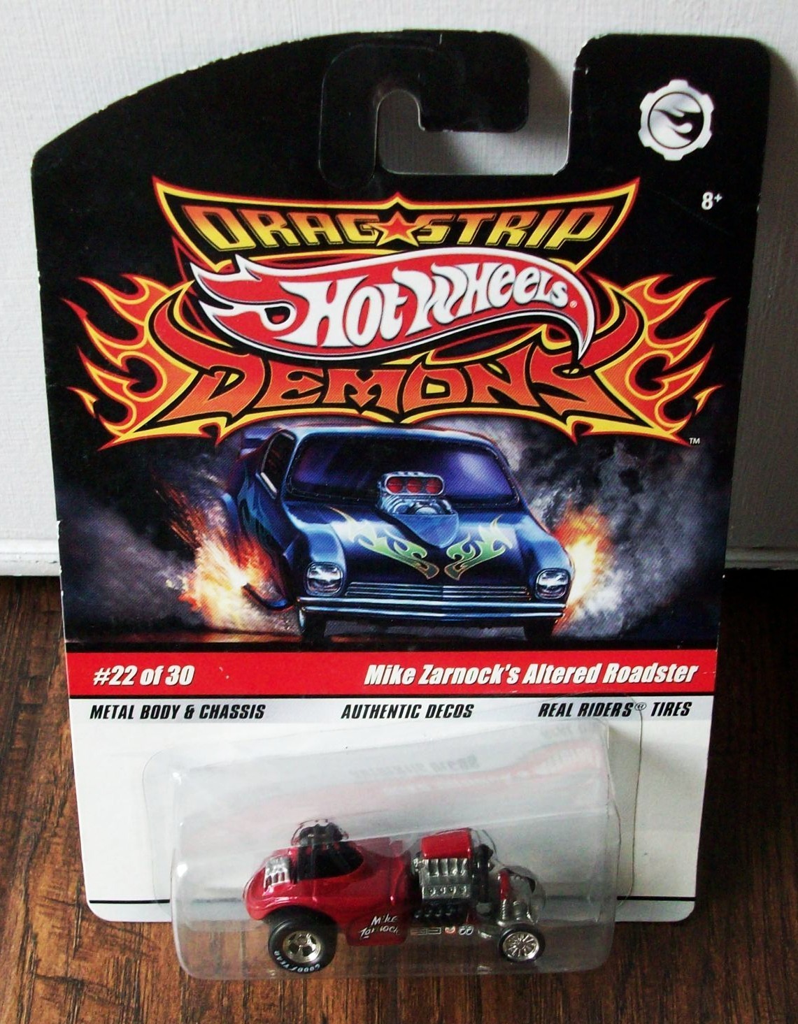HW Hot Wheels Altered Roadster Drag Strip Demons Drag Car DieCast R/R Tires NHRA