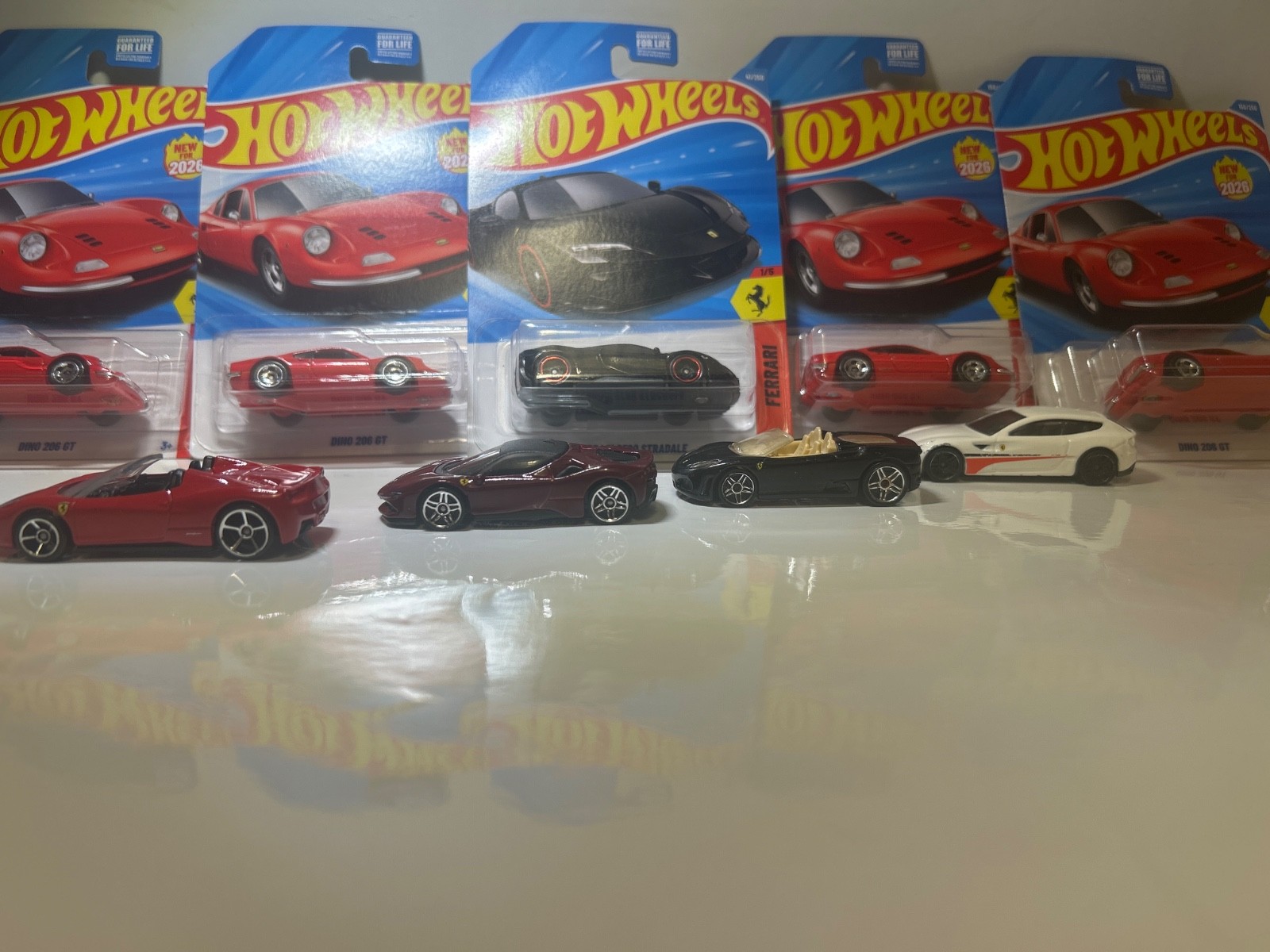 Hot Wheel Ferrari 2025 2026 Lot of 10 F40, GTB4, SF90, 12CILINDRI, DINO NEW HTF