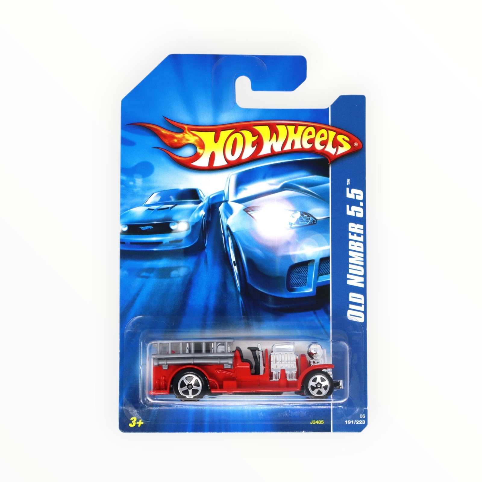 Hot Wheels Old Number 5.5 191/223 – Red – 2006 Mainline A